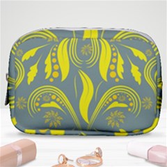 Folk Flowers Print Floral Pattern Ethnic Art Make Up Pouch (small) by Eskimos