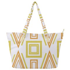 Abstract Pattern Geometric Backgrounds   Full Print Shoulder Bag by Eskimos