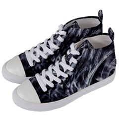 Giger Love Letter Women s Mid-top Canvas Sneakers by MRNStudios