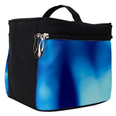 Blue Abstract 2 Make Up Travel Bag (small) by DimitriosArt