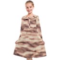 Pink  Waves Abstract Series No6 Kids  Midi Sailor Dress View1