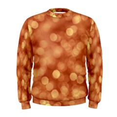 Light Reflections Abstract No7 Peach Men s Sweatshirt by DimitriosArt