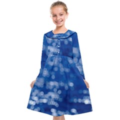 Light Reflections Abstract No2 Kids  Midi Sailor Dress by DimitriosArt
