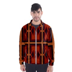 Abstract Pattern Geometric Backgrounds   Men s Windbreaker by Eskimos