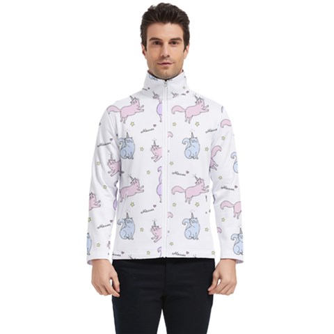 Unicorn Cats Pattern 2 Men s Bomber Jacket by Littlebird