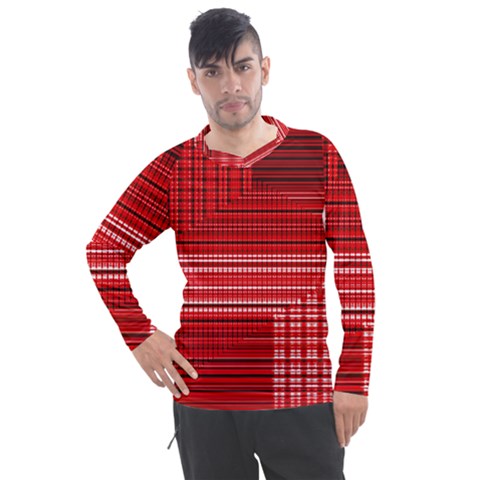 Gradient (101) Men s Pique Long Sleeve Tee by Sparkle