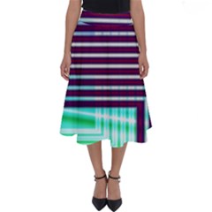 Gradient Perfect Length Midi Skirt by Sparkle