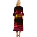 Gradient Midsummer Wrap Dress View4