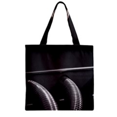 Tubes Of Power Zipper Grocery Tote Bag by DimitriosArt