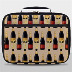 Champagne For The Holiday Full Print Lunch Bag by SychEva