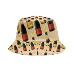 Champagne For The Holiday Inside Out Bucket Hat by SychEva