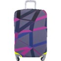 3d Lovely Geo Lines Luggage Cover (Large) View1