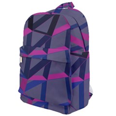 3d Lovely Geo Lines Classic Backpack by Uniqued