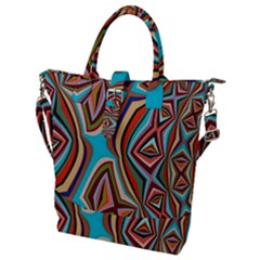 Digitalart Buckle Top Tote Bag by Sparkle