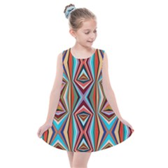 Digital Illusion Kids  Summer Dress by Sparkle