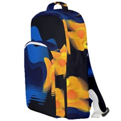 Digital Illusion Double Compartment Backpack by Sparkle