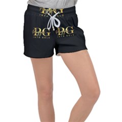 Plugged Into Gold Velour Lounge Shorts by pluggedintogold