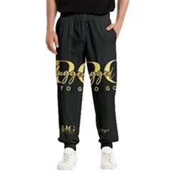 Plugged Into Gold Men s Elastic Waist Pants by pluggedintogold