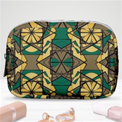 Abstract Pattern Geometric Backgrounds   Make Up Pouch (small) by Eskimos