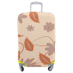 Folk Flowers Print Floral Pattern Ethnic Art Luggage Cover (medium) by Eskimos