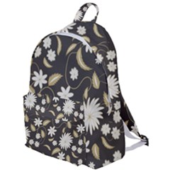 Folk Flowers Print Floral Pattern Ethnic Art The Plain Backpack by Eskimos