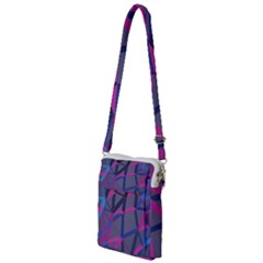 3d Lovely Geo Lines Multi Function Travel Bag by Uniqued