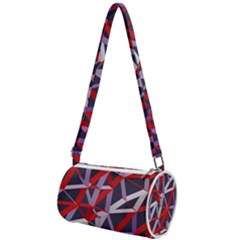 3d Lovely Geo Lines Vii Mini Cylinder Bag by Uniqued