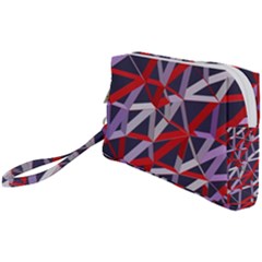 3d Lovely Geo Lines Vii Wristlet Pouch Bag (small) by Uniqued