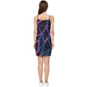 3d Lovely Geo Lines  V Summer Tie Front Dress View2