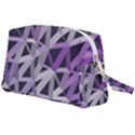 3d Lovely Geo Lines  Iv Wristlet Pouch Bag (Large) View2