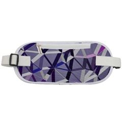 3d Lovely Geo Lines Ix Rounded Waist Pouch by Uniqued