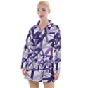 3D Lovely GEO Lines X Women s Long Sleeve Casual Dress View1