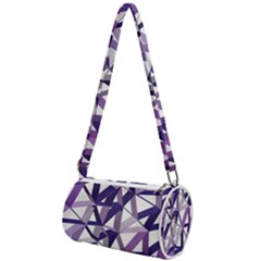 3d Lovely Geo Lines X Mini Cylinder Bag by Uniqued