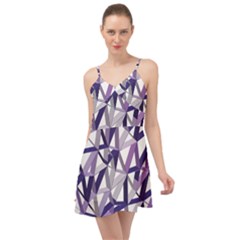 3d Lovely Geo Lines X Summer Time Chiffon Dress by Uniqued