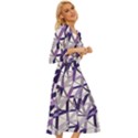 3D Lovely GEO Lines X Midsummer Wrap Dress View3