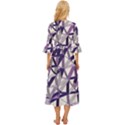 3D Lovely GEO Lines X Midsummer Wrap Dress View4