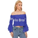 225×220-3 Off Shoulder Flutter Bell Sleeve Top View3