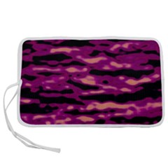 Velvet  Waves Abstract Series No1 Pen Storage Case (s) by DimitriosArt