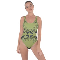 Floral Folk Damask Pattern Fantasy Flowers  Bring Sexy Back Swimsuit by Eskimos