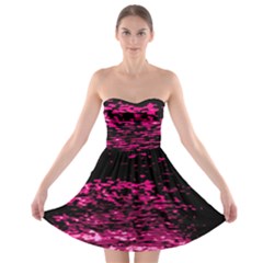 Rose Waves Flow Series 1 Strapless Bra Top Dress by DimitriosArt