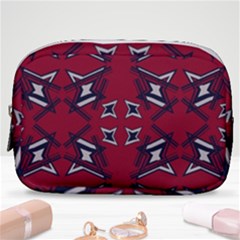 Abstract Pattern Geometric Backgrounds   Make Up Pouch (small) by Eskimos