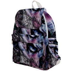 Watercolor Girl Top Flap Backpack by MRNStudios