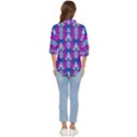 Abstract Women s Quarter Sleeve Pocket Shirt View4