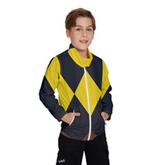 Abstract Pattern Geometric Backgrounds   Kids  Windbreaker by Eskimos