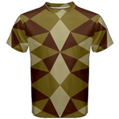 Abstract Pattern Geometric Backgrounds   Men s Cotton Tee by Eskimos