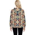 Abstract pattern geometric backgrounds   Women s Lightweight Drawstring Hoodie View4