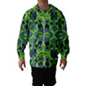 Floral folk damask pattern  Kids  Hooded Windbreaker View1