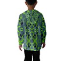 Floral folk damask pattern  Kids  Hooded Windbreaker View2