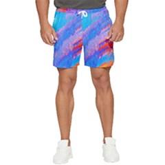 Fractal Men s Runner Shorts by Sparkle