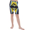 Abstract pattern geometric backgrounds   Kids  Mid Length Swim Shorts View1